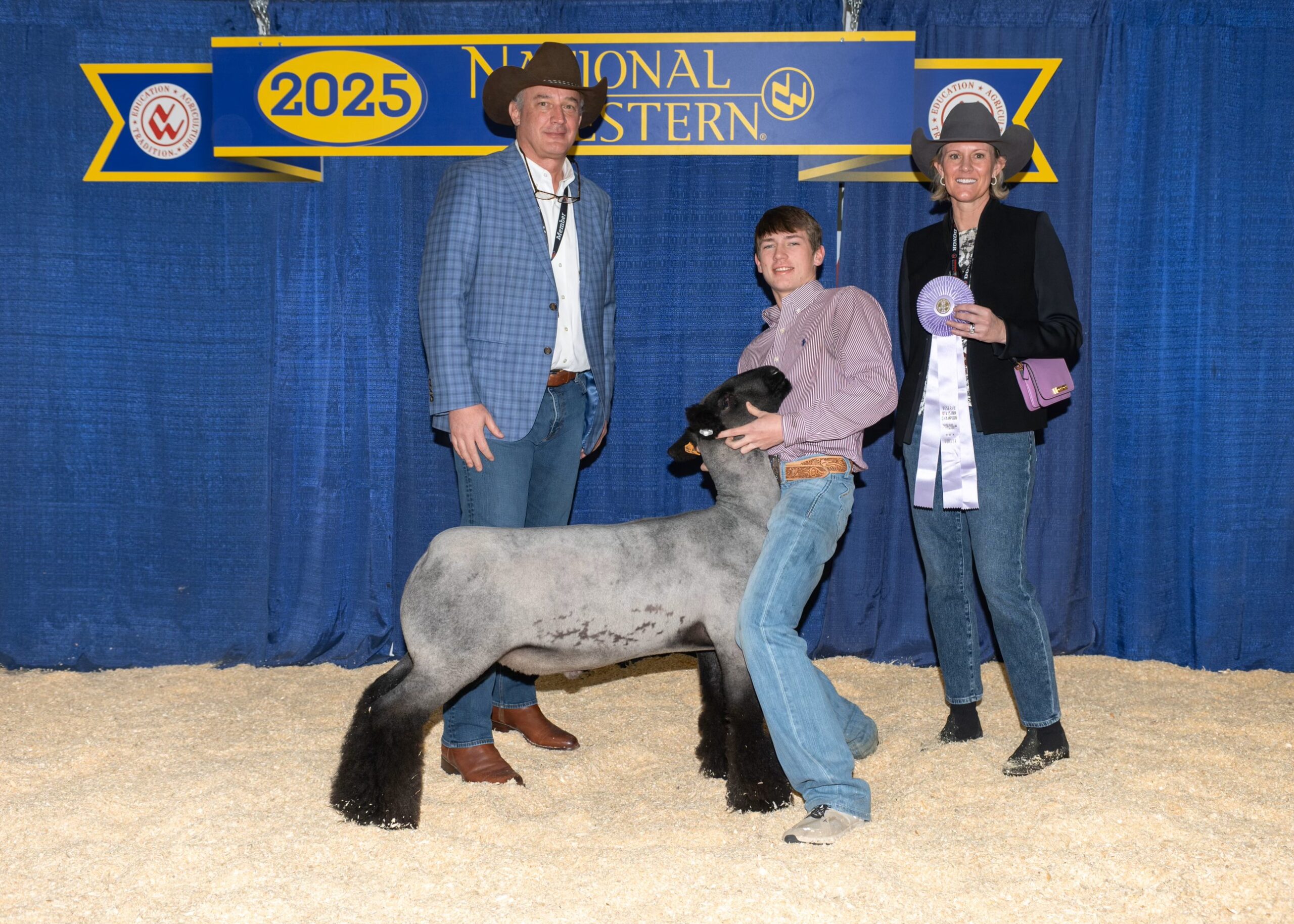 National Western Stock Show with Luke Thomas and Prize Winning Lamb