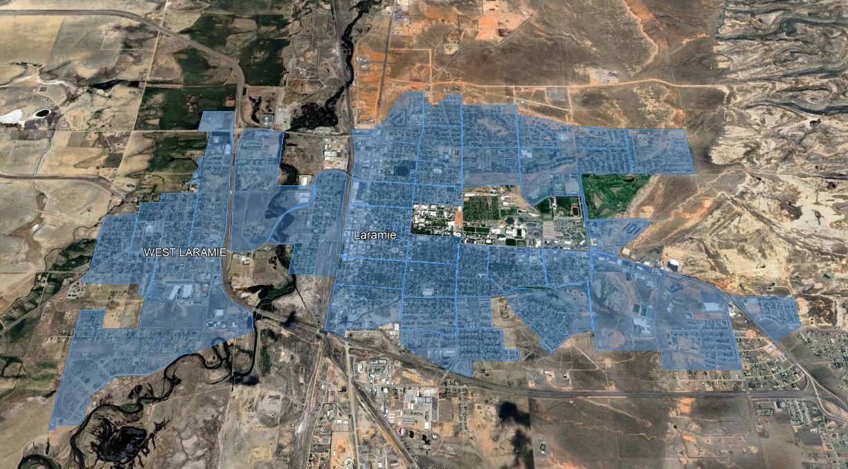 Laramie Map